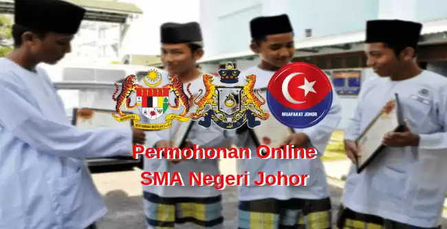 Permohonan SMA Negeri Johor 2019 secara Online